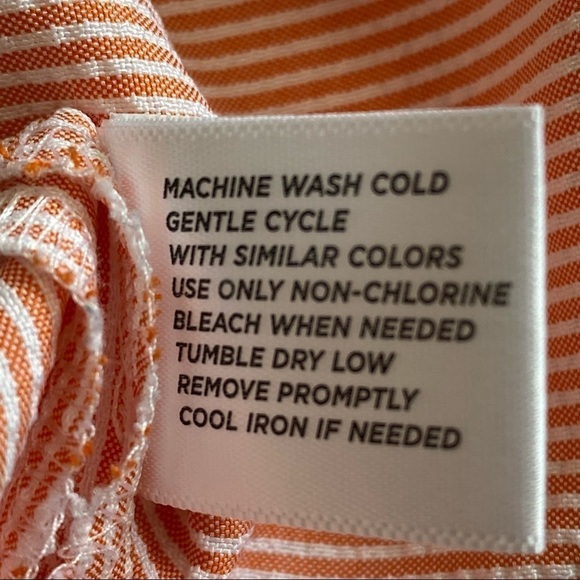 Lady Hagen Striped Back Zip Golf Skirt Size 6 Women - Picture 9 of 10